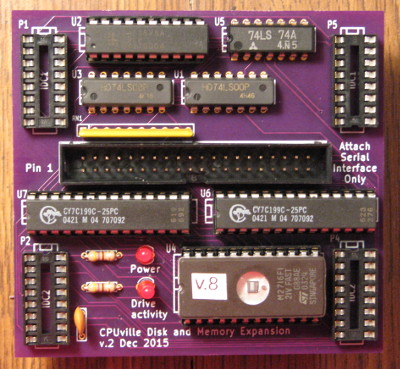 assembled disk and memory expansion kit