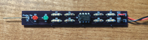 assembled logic probe